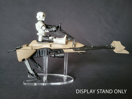 Star Wars Vintage Speeder Bike Vehicle Ship Stand