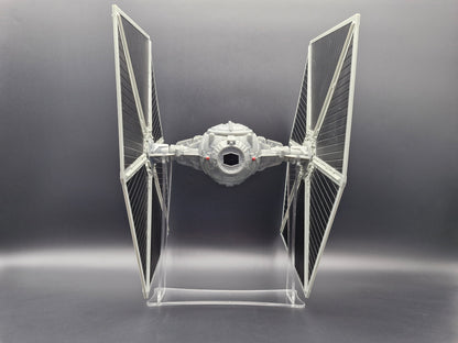 Star Wars MODERN LARGE TIE Fighter Ship Stand LEGACY SAGA TVC (Larger Wings)