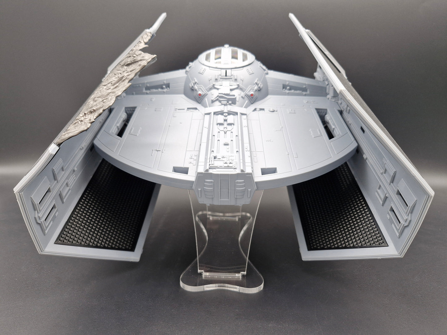 Star Wars TVC Vintage Collection Darth Vader TIE Advanced Ship Stand (2024 Release)