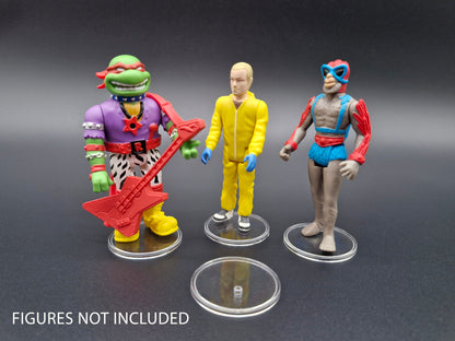 ReAction Super7 Action Stands 1.5" Clear