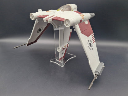 Star Wars Vintage Collection TVC & Clone Wars V-19 Torrent Starfighter STAND