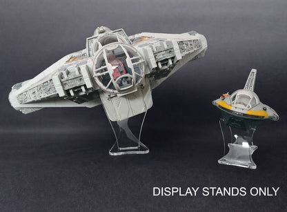 Star Wars Modern Banked Ship Stand - HASLAB Ghost & Phantom