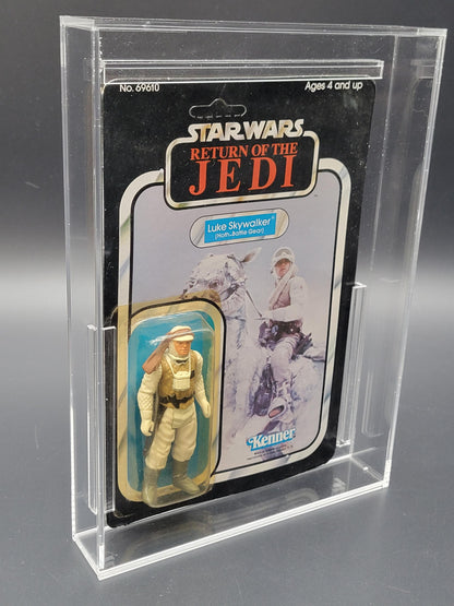 Acrylic STANDARD Case - Star Wars MOC Carded Figure Display Vintage Modern +