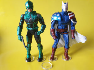 Hasbro Marvel Legends Action Stands 1" Clear