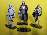 Star Wars Modern Hasbro Black Figure Stands Vintage Collection POTF2 Forcelink +