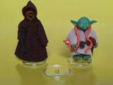 Vintage Star Wars Action Stands 1" Clear