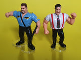 WWF Hasbro Action Stands 1.5" Clear