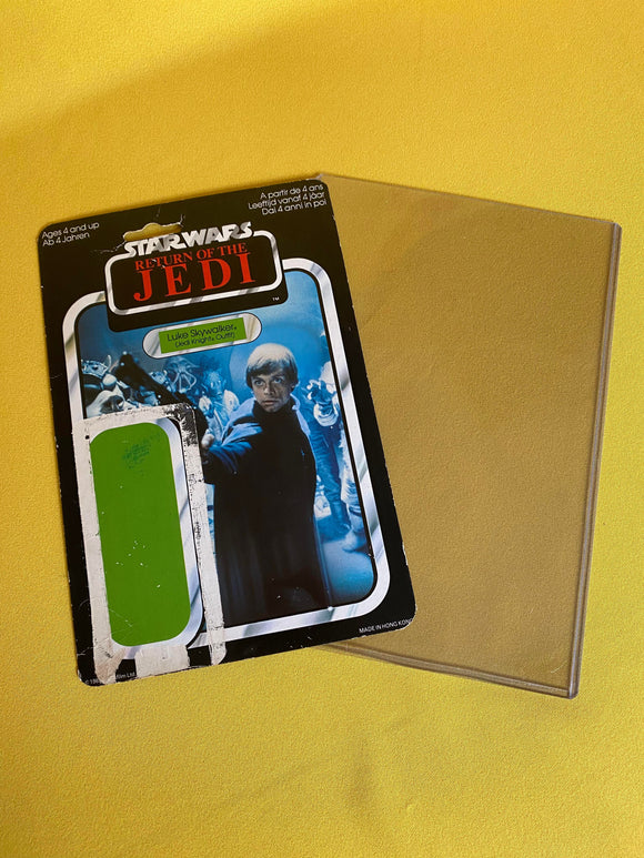 Cardback Postcard Top Loader Protection Sleeve (6